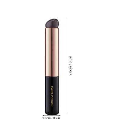 Lesunbak Silicone Lip Brush | Portable Elastic Makeup Tool for Lipstick Concealer & Eyeshadow - Perfect for Weddings Dating & Travel - Buy Online on GoSupps.com