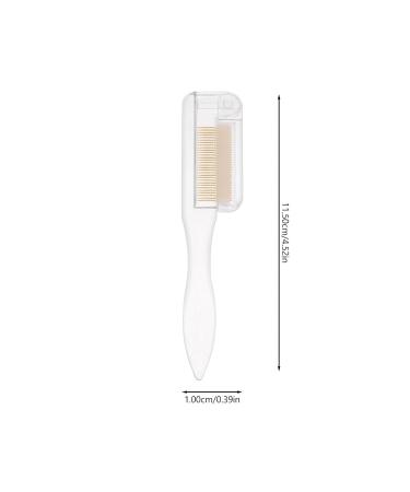 Buy Eyebrow Shaping Brush Set - 2pcs Foldable Eyebrow Comb & Eyelash Mascara Beauty Tools for Flawless Makeup | International Shipping Available - Buy Online on GoSupps.com
