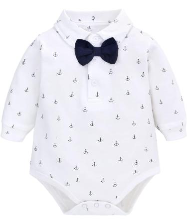 Famuka Baby Boy Formal Outfit Suit | Gentleman Tuxedo 3 PCS | 24 Months Navy - Buy Online on GoSupps.com