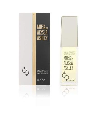 ALYSSA ASHLEY Musk Eau De Toilette Spray Silver 1.7 Ounce (Pack of 3) 1.70 Fl Oz (Pack of 3) - Buy Online on GoSupps.com