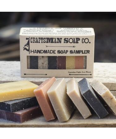 Craftsman Soap Co. Soap Sampler 8-pieces All-natural Soap by Craftsman Soap Company