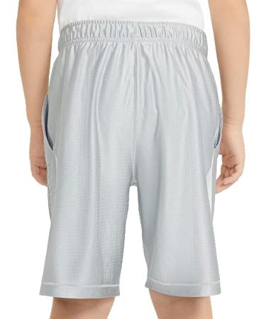 Nike Boys Dri-Fit Graphic Shorts Light Smoke Grey/White Large | Youth Athletic Wear - Buy Online on GoSupps.com