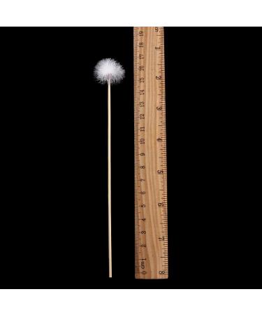 CHDHALTD 2Pcs Goose Feather Earpick Wax Remover Curette Adult Bamboo Handle Ear Dig Tool - Buy Online on GoSupps.com