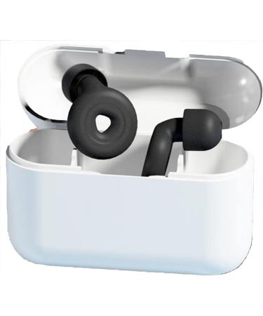 Sleep Soundly with Reusable Silicone Ear Plugs for Snoring and Noise Cancelling - 25dB Hearing Protection, 6 Ear Tips Included - Buy Online on GoSupps.com