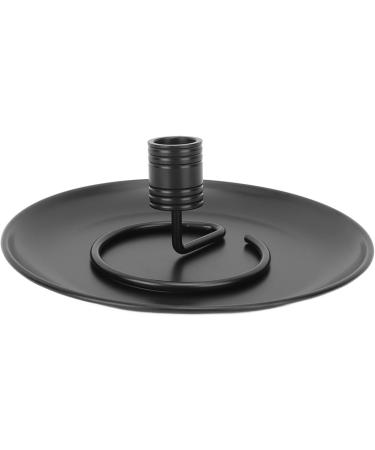 Moxa Coil Holder - Round Base Moxa Collector for Home (Black) | International Shipping Available - Buy Online on GoSupps.com