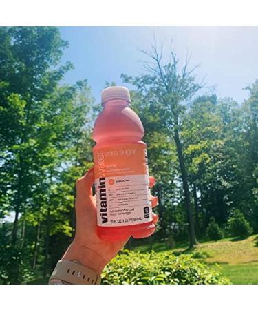 Vitamin Water ZERO Sugar | Gutsy Watermelon Peach 20oz Bottles - Pack of 12 | Nutrient Enhanced with Vitamins, Antioxidants & Electrolytes - Buy Online on GoSupps.com