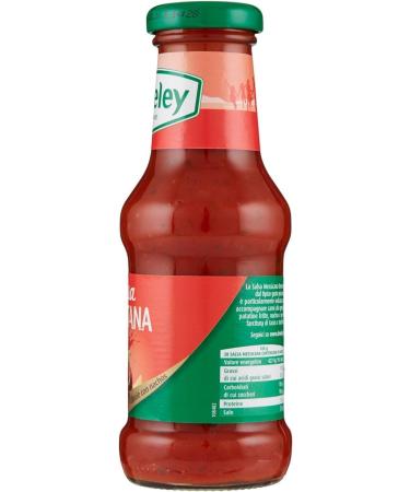  Italian Gourmet E.R. Pack of 12 Develey Salsa Messicana sauces a soothing concentrate of tomatoes peppers and spices (250 ml) + gourmet Italian polpa (400 g) - Buy Online on GoSupps.com