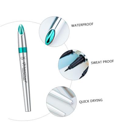 Angoily 2pcs Very Fine Eyeliner Black Waterproof Eyeliner Girls Long-lasting Eyeliner Eye Liner Pencil Gel - Buy Online on GoSupps.com