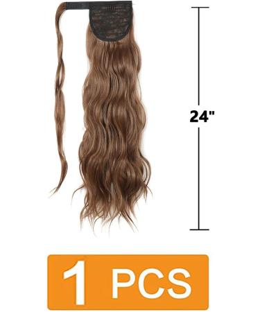 Prinfantasy Synthetic Wrap Around Ponytail Hair Extension - Curly Clip in Pony Tail for Women | 24 inch MW127 - Buy Online on GoSupps.com