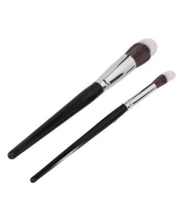 Zetiling Soft Brush Hair Blush Brush Set Portable Design Hair S M Size Delicate and Thickened Aluminum Tube Easy To Use Accurate Coloring Compact Size Lightweight