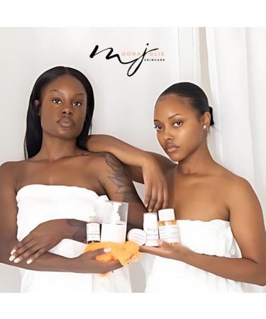 Moona Jolie Bikini Kit - Brightening Cream & Exfoliating Scrub for Dark Spots & Skin Tone | Vegan Organic Skincare for Full Body & Bikini Area - Buy Online on GoSupps.com