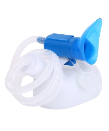 Male Urinal Bottle Female Urinal Portable Urine Cup 2000ml Female Travel Urinal(White)