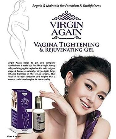 Virgin Again - Vagina Tightening Gel 1.75 FL.OZ/50g + Free Ujala Eye Drops - Buy Online on GoSupps.com