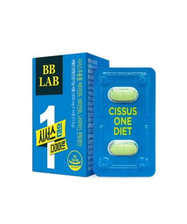 BB LAB Cissus One Diet 300mg Cissus Extract Formula for Metabolism Niacin Vitamin B1 Vitamin B2 and Pantothenic Acid Body Balancing