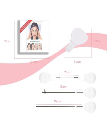 Ninth C 120pcs Face Lift Tape - Invisible V-Shape Makeup Tools for Neck & Eyes | International Shipping Available - Buy Online on GoSupps.com