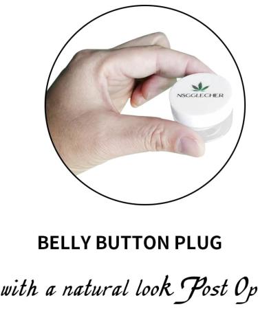 Belly Button Shaper Silicone Plug - Tummy Tuck & Bariatric Surgery Recovery - Hernia Repair Aid - Gift with Box - Buy Online on GoSupps.com