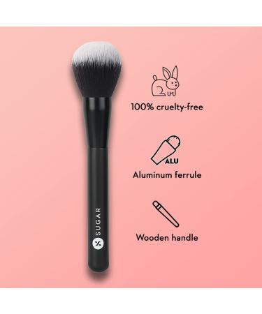 SUGAR Cosmetics Blend Trend Face Brush - 007 Powder | Best Powder Brush for Flawless Makeup | International Shipping Available - Buy Online on GoSupps.com