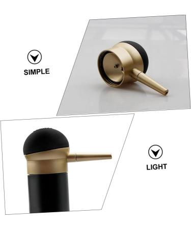VINTORKY Reissue Nozzle Black Hair Fiber Spray Fiber Sprayer Hair Fiber Spray Applicator Spray Nozzle Golden - Buy Online on GoSupps.com