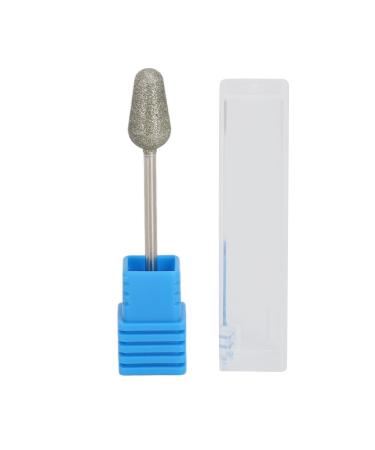 Nail Drill Bits Tapered Barrel Nail Grinding Head Polishing Bits Tungsten Manicure Art Drill Tool with Storage Box