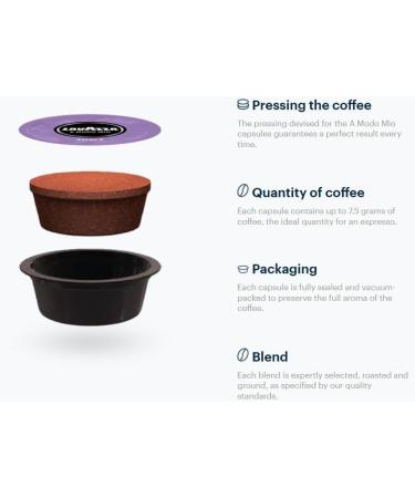 Lavazza A Modo Mio Lot of 16 espresso coffee capsules 256 capsules - Buy Online on GoSupps.com