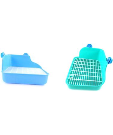 FOMIYES Hamster Potty Corner Litter Guinea Pig Green Ferret Animal Small Trainer Lacework for Toilet Bunny medium Green - Buy Online on GoSupps.com