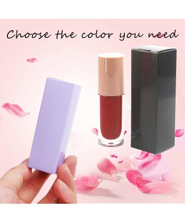 50 PCS Empty Pink Lip Gloss Boxes - 28x28x89mm Cosmetic Perfume/Mascara Packaging | Small Business Wholesale Kraft Paper Box - Buy Online on GoSupps.com