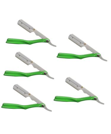 Beaupretty 5st cartridge for manual razor barber wet razor hairdresser razor razor razor blades Tools hairdresser razor holder hairdressing salon blade holder manual holder