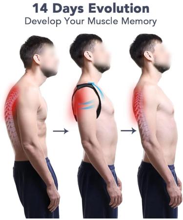 Buy DFHBFG Adjustable Posture Corrector | Spine & Back Support Belt for Slouching Prevention - Buy Online on GoSupps.com