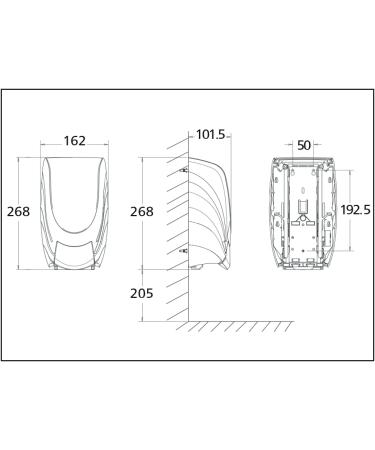 Hartmann CleanSafe Basic Dosing Dispenser & Baktolin Foam Wash 1000 ml - International Shipping Available - Buy Online on GoSupps.com