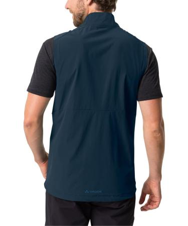 VAUDE Men's Yaras Vest L - Dark Sea Uni | Lightweight Eco-Friendly Outdoor Vest for International Shipping - Buy Online on GoSupps.com