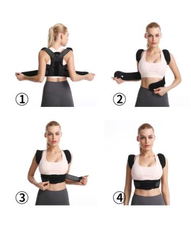 Back Posture Corrector for Men & Women | Adjustable Breathable Upper Back Brace | Improve Posture - XX-Large - Buy Online on GoSupps.com