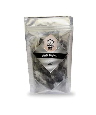 Foodholic Aam papad Premium Khatta Aam Papad Slice Bar (200 Gm)_Packing May Vary