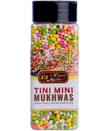 JJ Crunch N Munch Mint Coated Fennel Seeds (Colorful Tini Mini Saunf) - Mouth Freshner Jar Pack/Mukhwas (Each- 200 gm) (2) - Buy Online on GoSupps.com