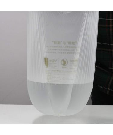 Biodegradable Trash Bag Dustbin Bin Liners Fully Biodegradable Garbage Bag Degradable Corn Starch for Kitchen Bedroom Office Garbage Bag - Buy Online on GoSupps.com