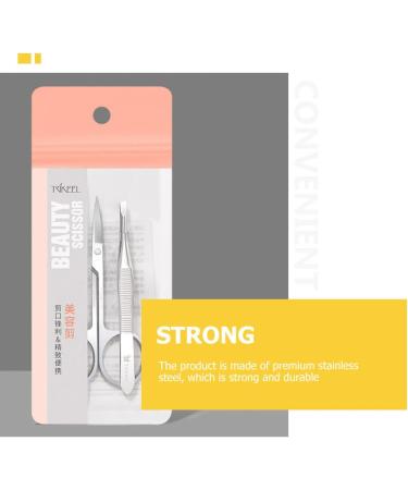 Fomiyes Eyebrow Cutter Set - 4-Piece Stainless Steel Tweezers & Scissors for Precision Grooming | International Shipping - Buy Online on GoSupps.com