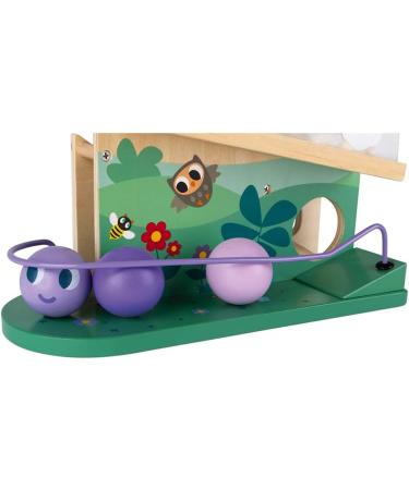 Janod Wooden Caterpillar Ball Track - Toddler Manipulation & Dexterity Toy for Ages 1+ - Multicolored eCommerce International Shipping - Buy Online on GoSupps.com