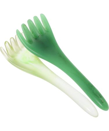 Frcolor 6 STK Electric Hair Comb Massager & Gua Sha Scraper - Foot Scrubber & Scalp Relaxation Tool for Ultimate Relaxation - Buy Online on GoSupps.com