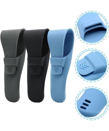 Shop Minkissy 6-Part Hand Razor Set & Travel Case | Men's Safe Silicone Shaving Cover & Protective Bag - Buy Online on GoSupps.com