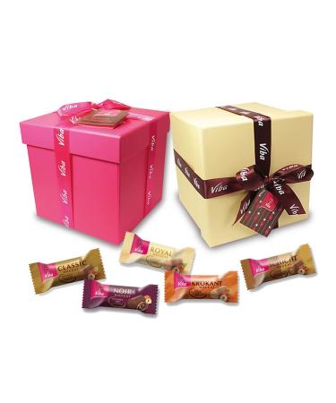 Viba's sweet gift box 70 small minis nougat gift pack 700g