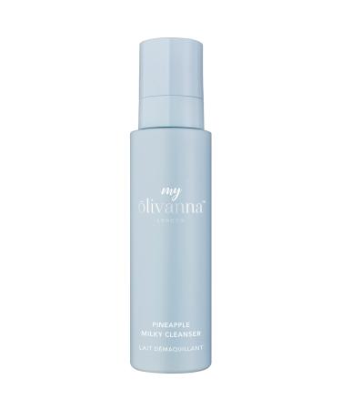 My Olivanna Pineapple Milky Cleanser | Skin Care For Teenage Girls & Boys | Exfoliating Face Wash | Daily Acne Prone Facial Cleanser | Hydrating Face Wash For Oily Skin | Deep Pore Cleanser | Vegan