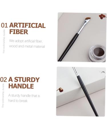 Angoily 6pcs Eyebrow Brush Makeup Brush Gel Eyeliner Pencil Angled Makeup Supplies Cangzhou Flat Miss - Buy Online on GoSupps.com