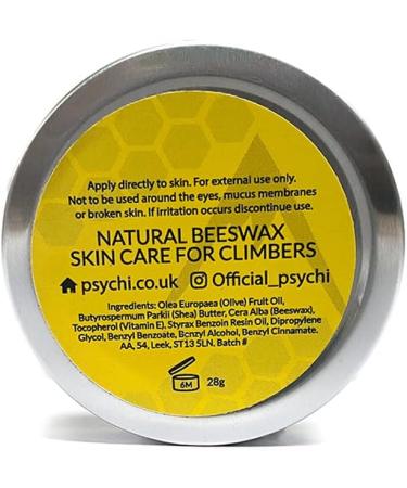 Psychi Natural Beeswax Hand Skin Repair Balm Cream for Climbing - Vanilla - Buy Online on GoSupps.com