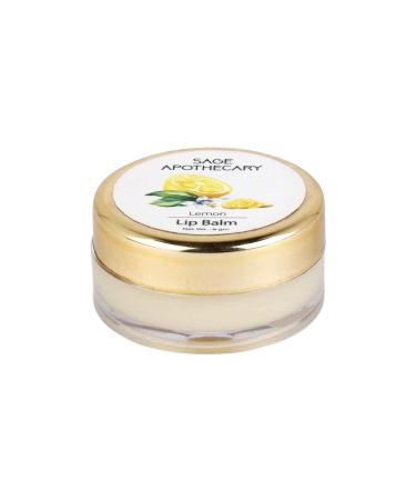 Super Soft Natural Lemon Lip Balm to Protect Lips Lighten and Brighten Dark Lips Chapped Cracked Dry Lips Active Nourishing Care 8gm