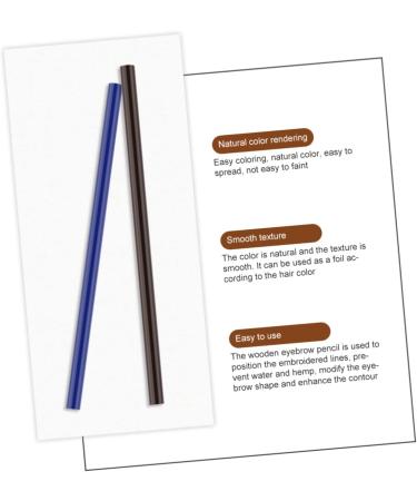 SOESFOUFU 8pcs Eyebrow Pencil Eyeliner Brow Pencil and Brush Eyeliner Makeup Pen Makeup Eyeliner Pens Wooden - Buy Online on GoSupps.com