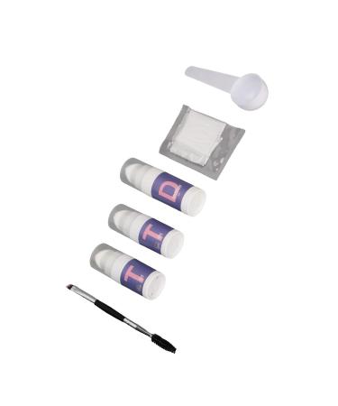 Quick-Drying Eyebrow Dye Set for Women - Black Brown | At-Home Color | Welding-Resistant & Immediate Results - Buy Online on GoSupps.com