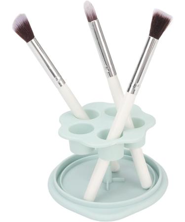 Buy Makeup Brush Cleaning Set - Silicone Bowl & Drying Rack for All Brush Sizes - Green | International Shipping Available - Buy Online on GoSupps.com