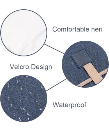 Portable Baby Changing Mat - Foldable Nappy Changing Pad for Infant & Toddlers - Blue - Buy Online on GoSupps.com