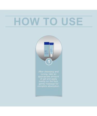 Gel Face Cream Multifunctional Moisturizing Cream Light Moisturizing Gel with Electrolytes for Female Skin Day and Night Care and Oily Skin - Buy Online on GoSupps.com