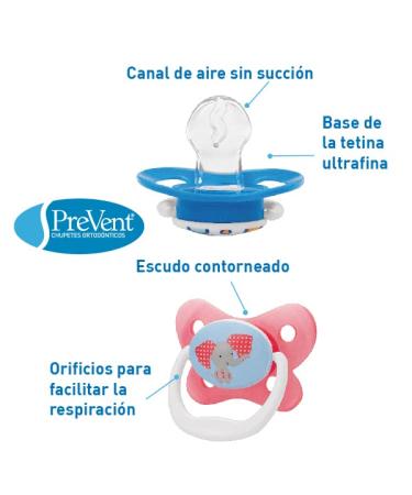 Dr. Brown's Prevent T1 Silicone Night Pacifier for 0-6 Months - Blue Pack of 2 | Safe & Soothing Sleep Solution - Buy Online on GoSupps.com