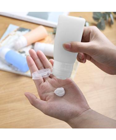 YAMYONE 3oz Travel Bottles for Toiletries - TSA Approved, BPA Free, Leak Proof, Refillable Liquid Containers for Shampoo, Lotion, Soap - Blue - Buy Online on GoSupps.com